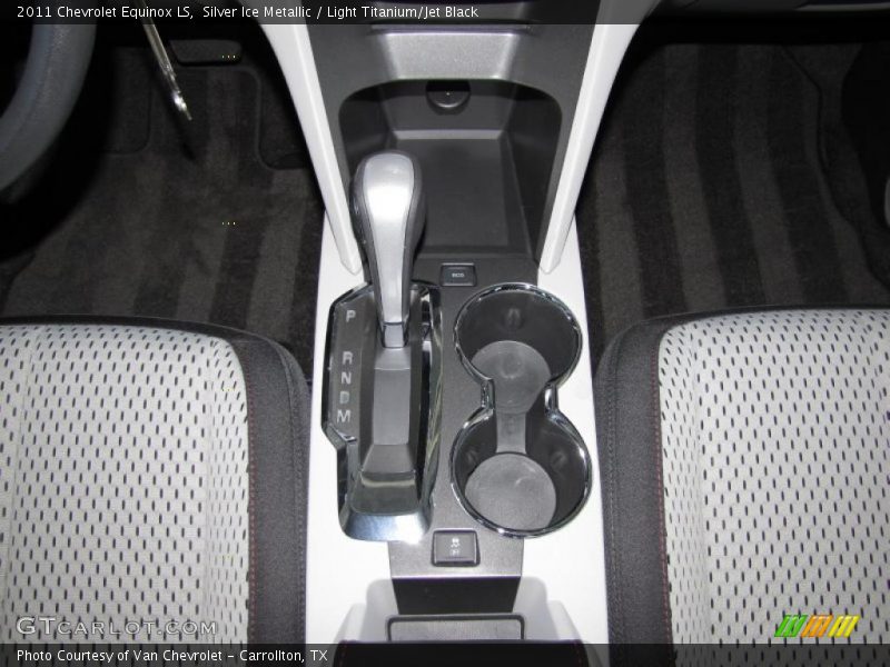 Silver Ice Metallic / Light Titanium/Jet Black 2011 Chevrolet Equinox LS