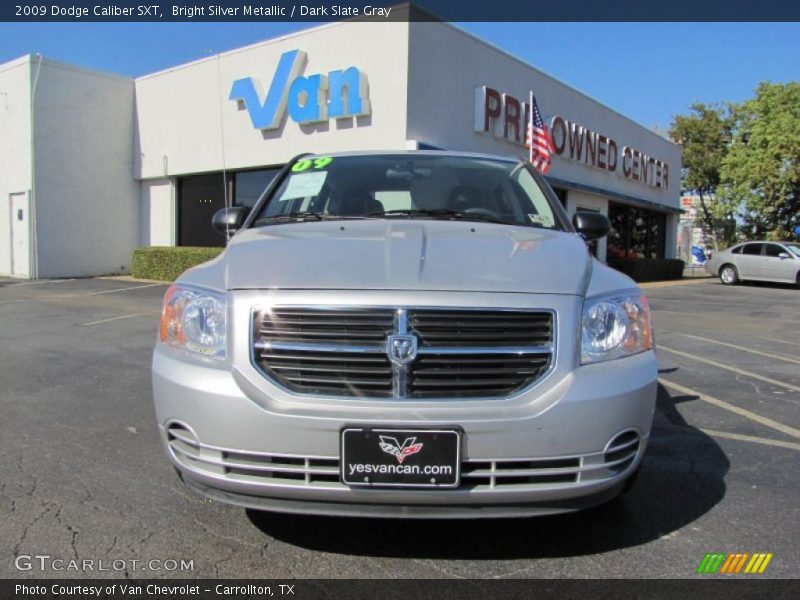 Bright Silver Metallic / Dark Slate Gray 2009 Dodge Caliber SXT