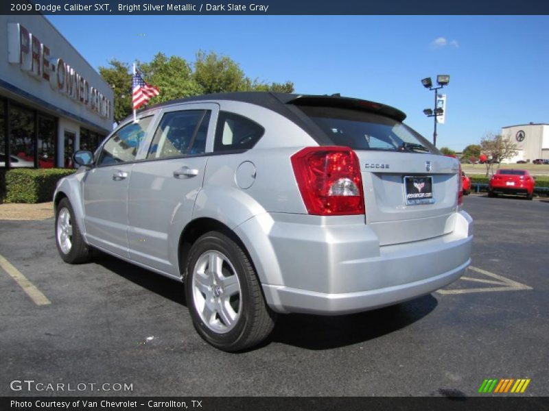 Bright Silver Metallic / Dark Slate Gray 2009 Dodge Caliber SXT