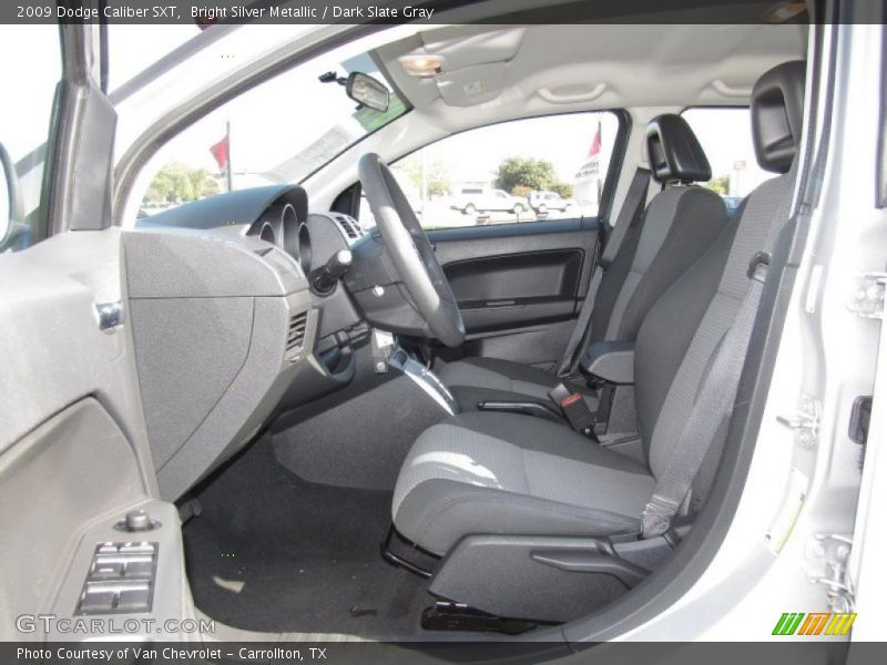 Bright Silver Metallic / Dark Slate Gray 2009 Dodge Caliber SXT