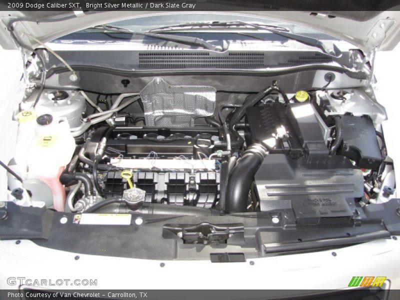 Bright Silver Metallic / Dark Slate Gray 2009 Dodge Caliber SXT