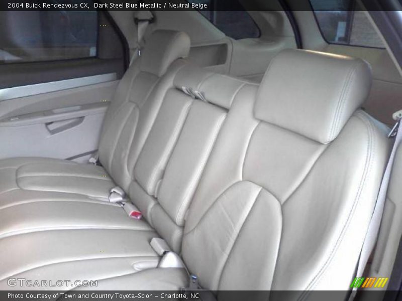 Dark Steel Blue Metallic / Neutral Beige 2004 Buick Rendezvous CX