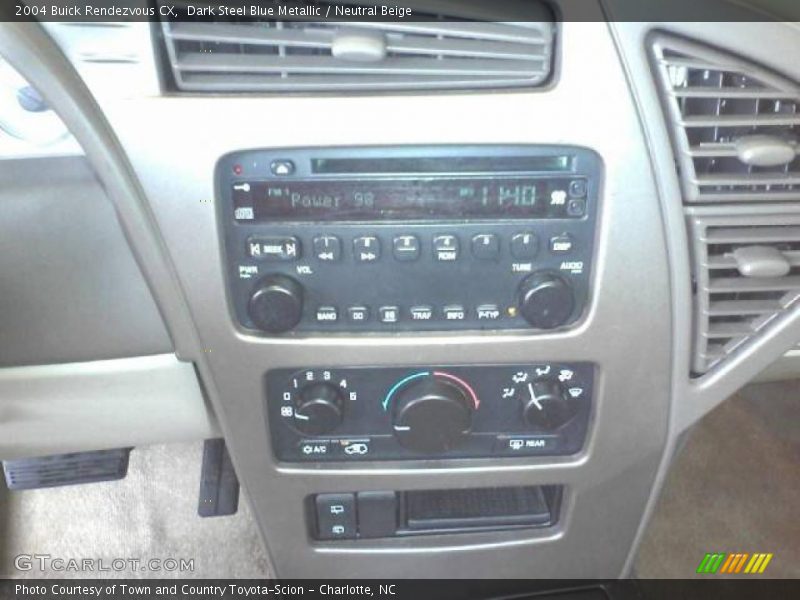 Dark Steel Blue Metallic / Neutral Beige 2004 Buick Rendezvous CX