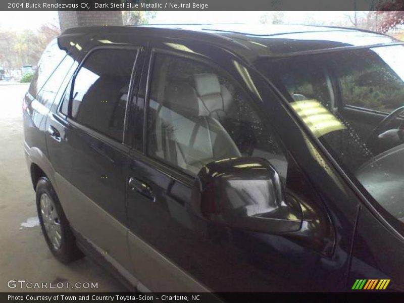 Dark Steel Blue Metallic / Neutral Beige 2004 Buick Rendezvous CX