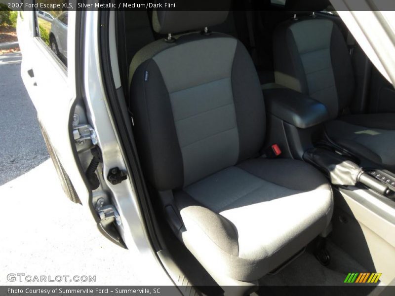 Silver Metallic / Medium/Dark Flint 2007 Ford Escape XLS