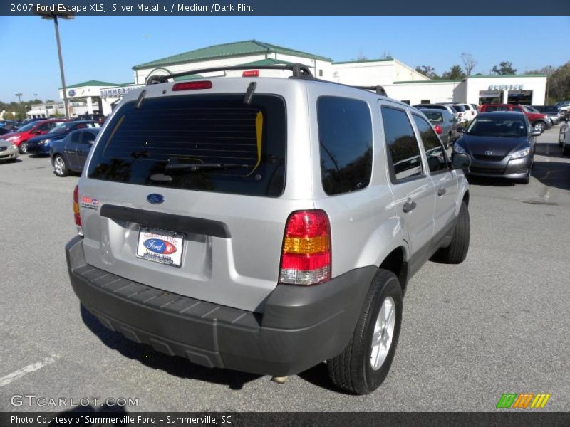 Silver Metallic / Medium/Dark Flint 2007 Ford Escape XLS