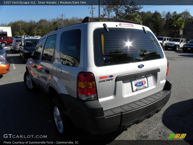 Silver Metallic / Medium/Dark Flint 2007 Ford Escape XLS