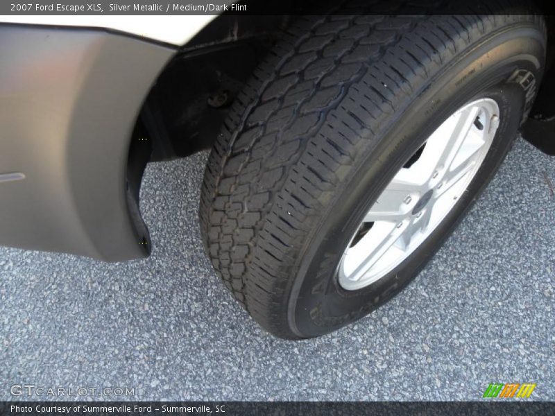 Silver Metallic / Medium/Dark Flint 2007 Ford Escape XLS