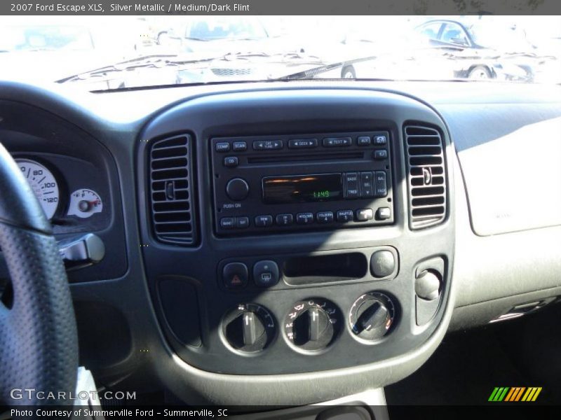 Silver Metallic / Medium/Dark Flint 2007 Ford Escape XLS