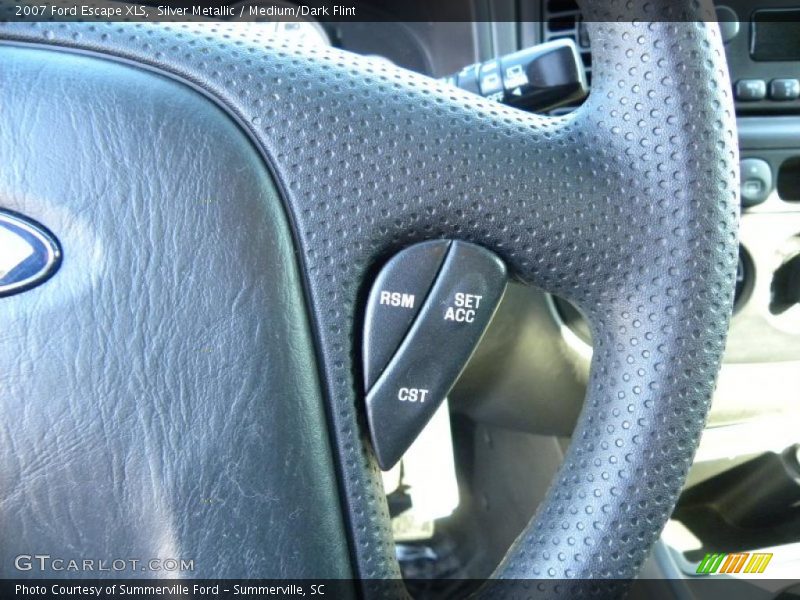 Silver Metallic / Medium/Dark Flint 2007 Ford Escape XLS
