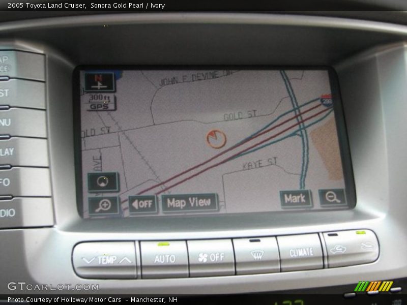 Navigation of 2005 Land Cruiser 