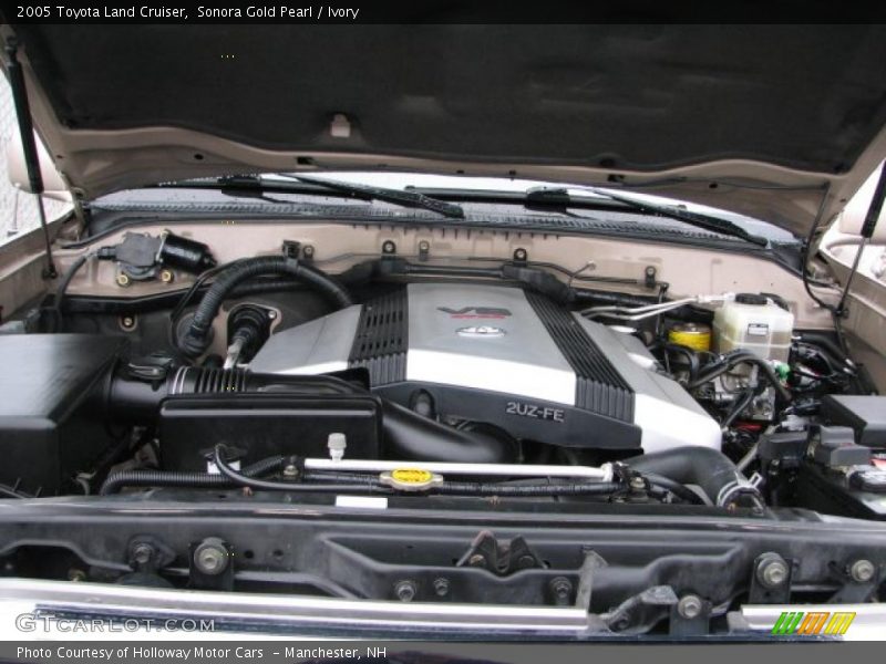  2005 Land Cruiser  Engine - 4.7 Liter DOHC 32-Valve V8