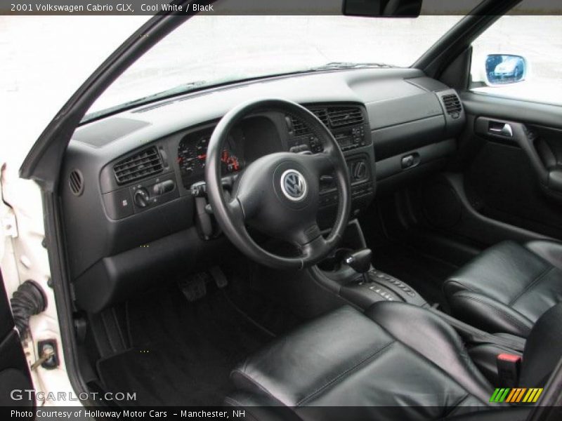  2001 Cabrio GLX Black Interior