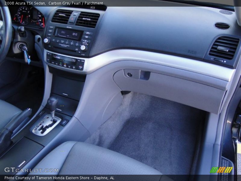 Carbon Gray Pearl / Parchment 2008 Acura TSX Sedan