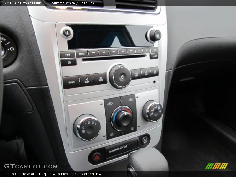 Summit White / Titanium 2011 Chevrolet Malibu LT
