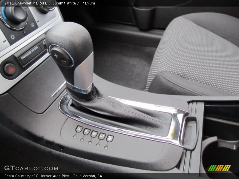 Summit White / Titanium 2011 Chevrolet Malibu LT