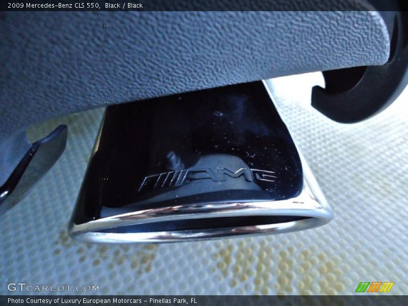 Black / Black 2009 Mercedes-Benz CLS 550