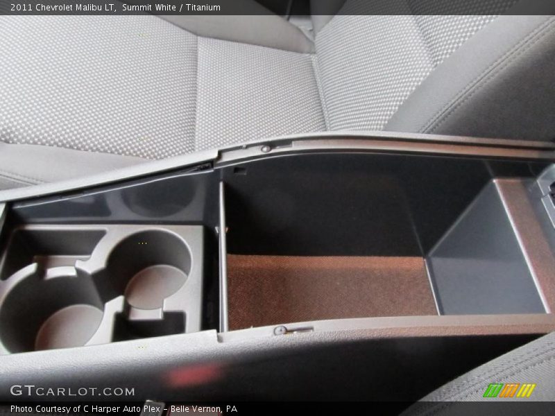 Summit White / Titanium 2011 Chevrolet Malibu LT