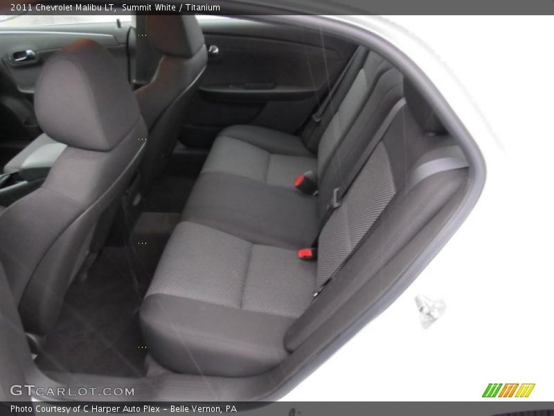 Summit White / Titanium 2011 Chevrolet Malibu LT