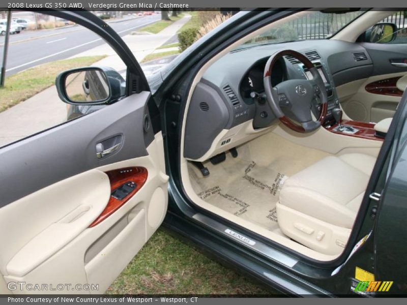 Verdegris Green Mica / Cashmere 2008 Lexus GS 350 AWD