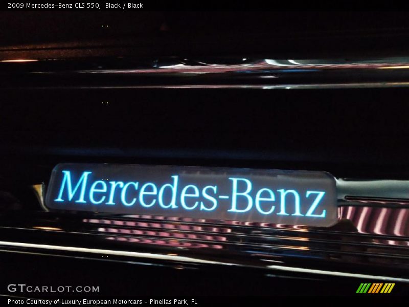 Black / Black 2009 Mercedes-Benz CLS 550