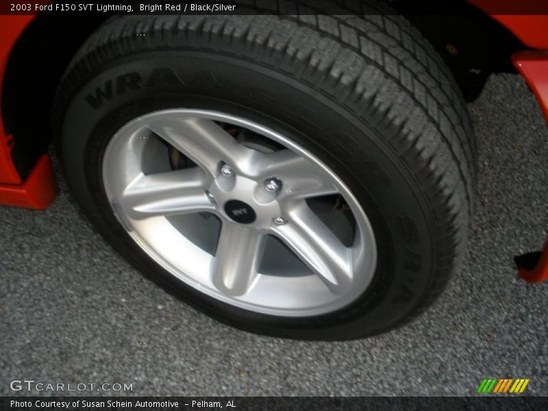 Bright Red / Black/Silver 2003 Ford F150 SVT Lightning