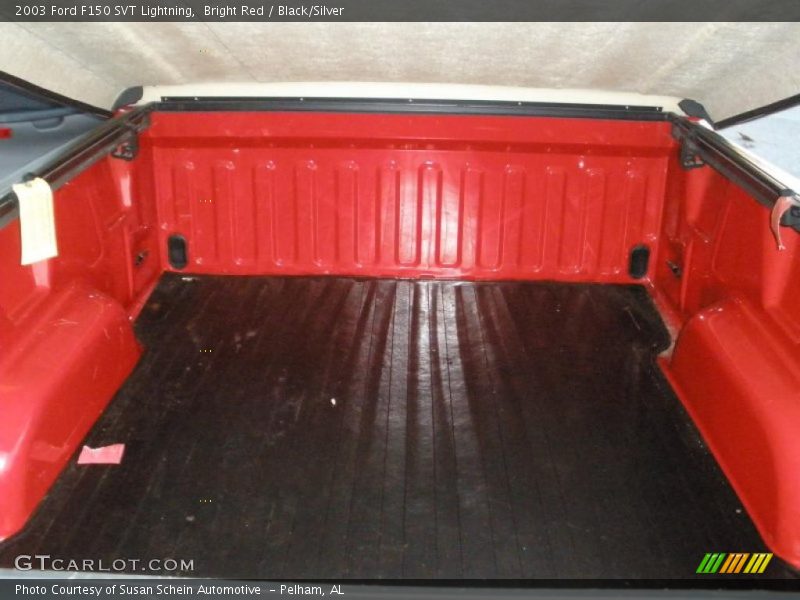 Bright Red / Black/Silver 2003 Ford F150 SVT Lightning