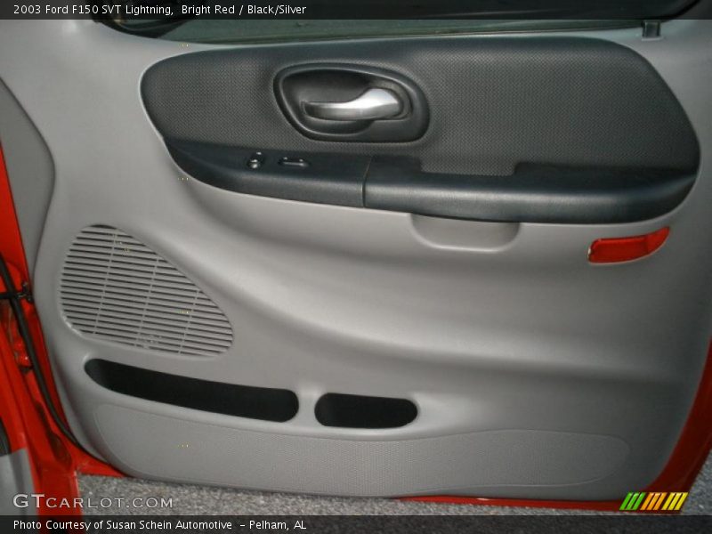 Bright Red / Black/Silver 2003 Ford F150 SVT Lightning