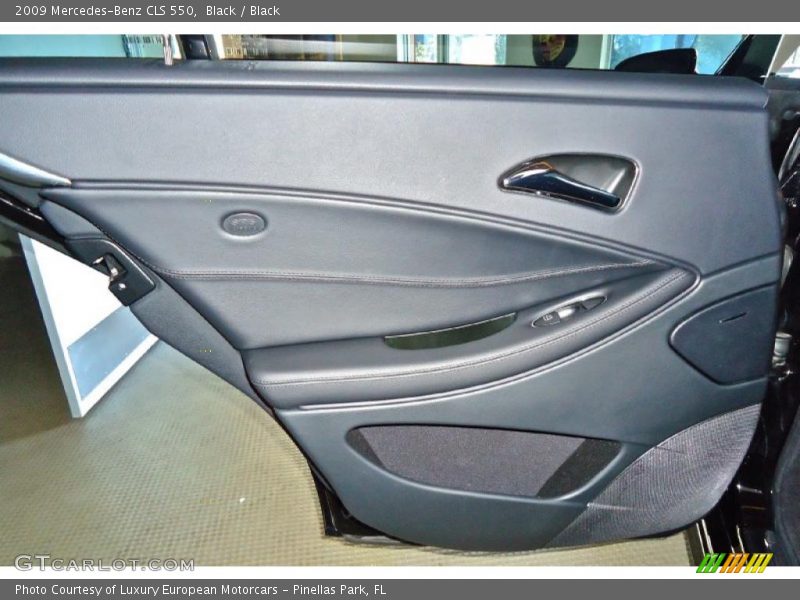 Black / Black 2009 Mercedes-Benz CLS 550