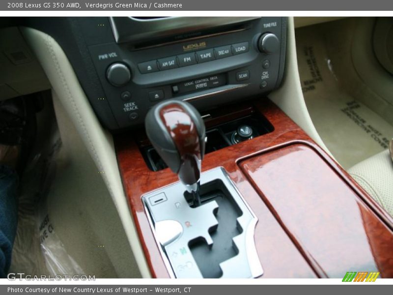Verdegris Green Mica / Cashmere 2008 Lexus GS 350 AWD