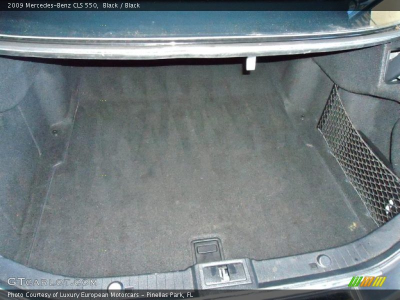Black / Black 2009 Mercedes-Benz CLS 550