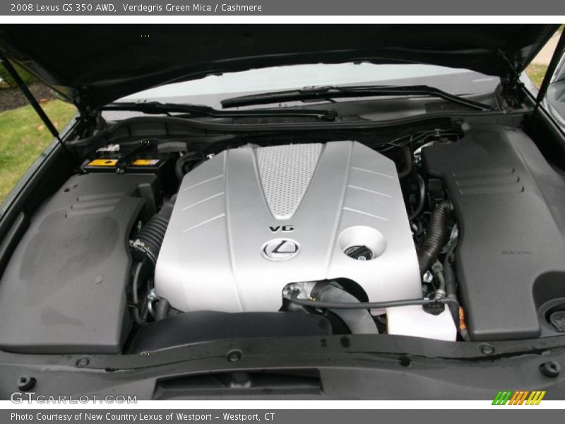 Verdegris Green Mica / Cashmere 2008 Lexus GS 350 AWD