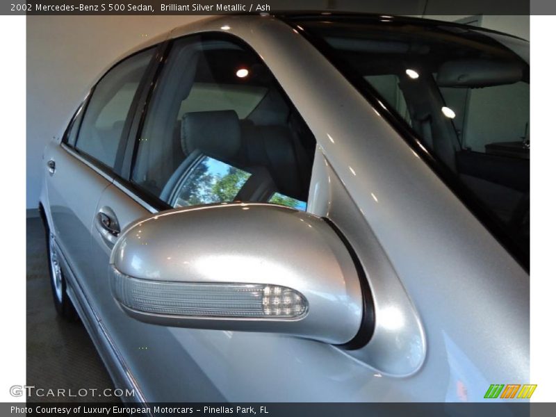 Brilliant Silver Metallic / Ash 2002 Mercedes-Benz S 500 Sedan