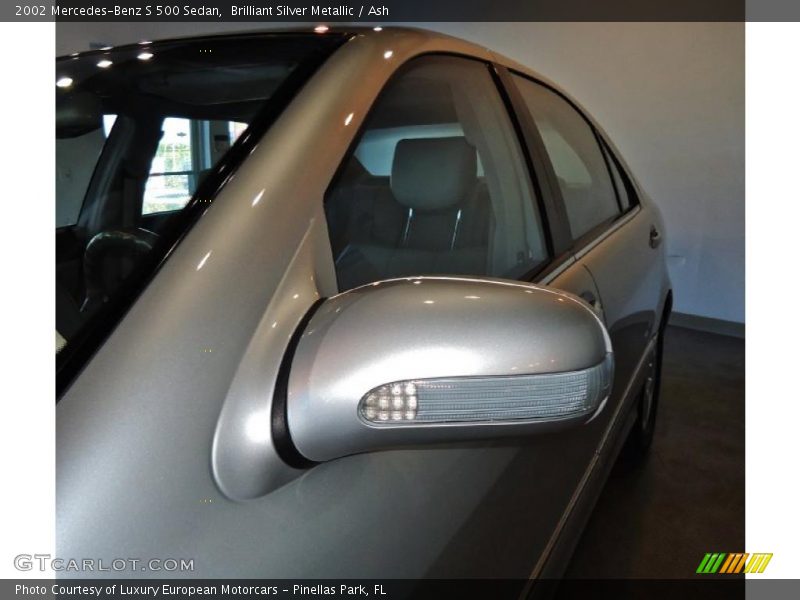 Brilliant Silver Metallic / Ash 2002 Mercedes-Benz S 500 Sedan