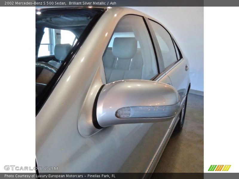 Brilliant Silver Metallic / Ash 2002 Mercedes-Benz S 500 Sedan