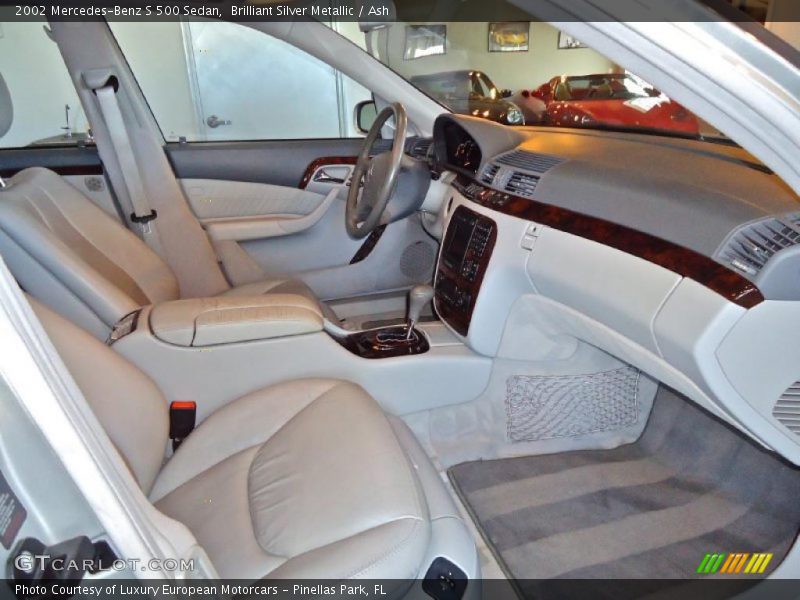  2002 S 500 Sedan Ash Interior