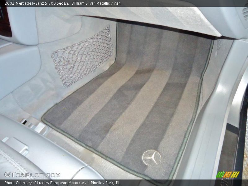 Brilliant Silver Metallic / Ash 2002 Mercedes-Benz S 500 Sedan