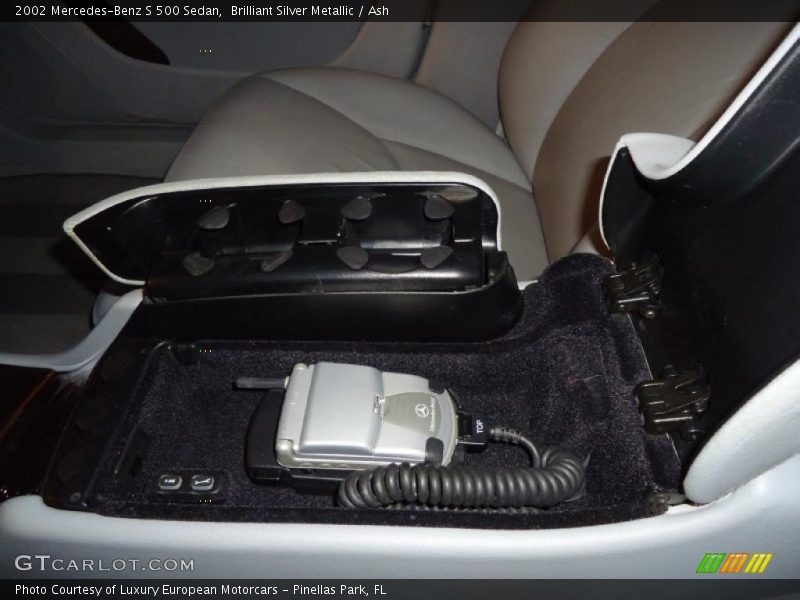 Brilliant Silver Metallic / Ash 2002 Mercedes-Benz S 500 Sedan