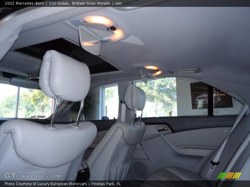 Brilliant Silver Metallic / Ash 2002 Mercedes-Benz S 500 Sedan