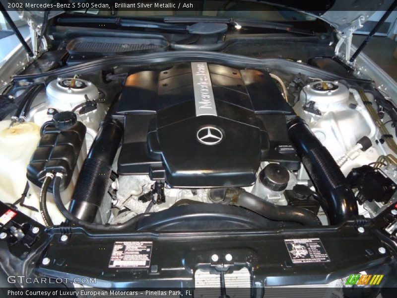  2002 S 500 Sedan Engine - 5.0 Liter SOHC 24-Valve V8