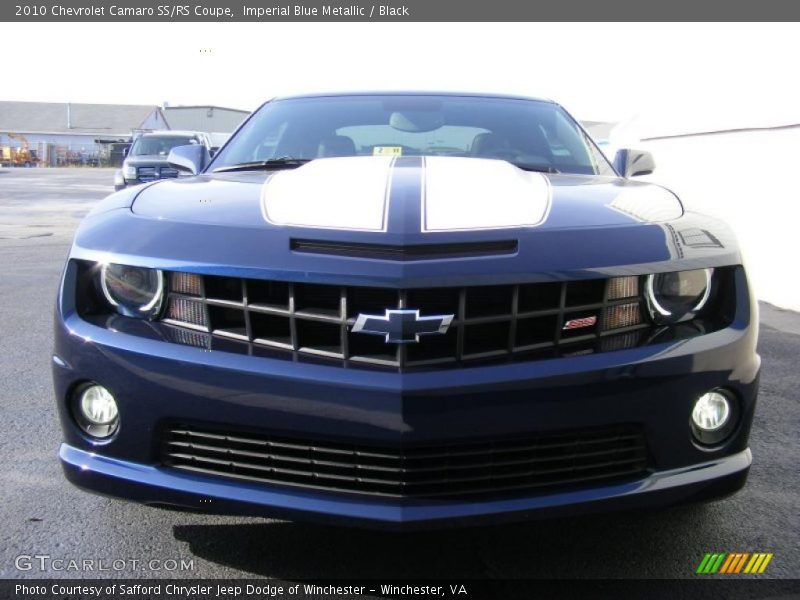 Imperial Blue Metallic / Black 2010 Chevrolet Camaro SS/RS Coupe