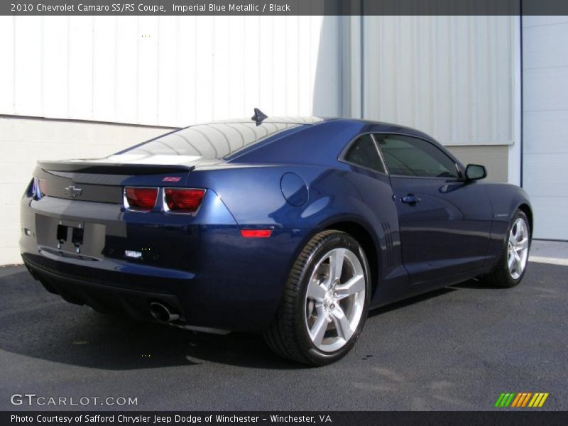 Imperial Blue Metallic / Black 2010 Chevrolet Camaro SS/RS Coupe