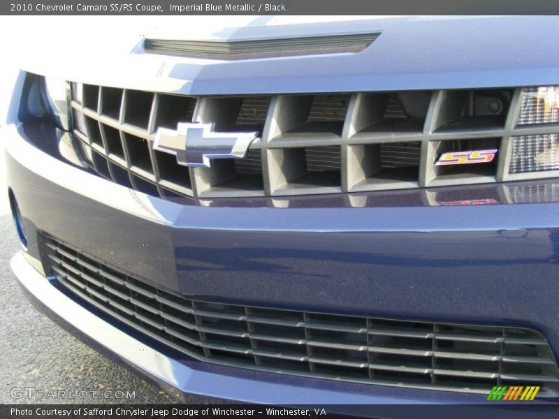 Imperial Blue Metallic / Black 2010 Chevrolet Camaro SS/RS Coupe