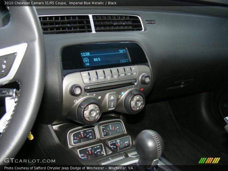 Imperial Blue Metallic / Black 2010 Chevrolet Camaro SS/RS Coupe