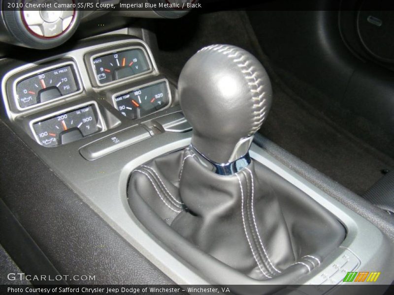 Imperial Blue Metallic / Black 2010 Chevrolet Camaro SS/RS Coupe