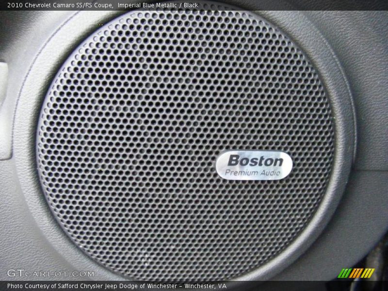 Imperial Blue Metallic / Black 2010 Chevrolet Camaro SS/RS Coupe