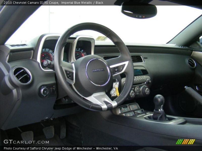 Imperial Blue Metallic / Black 2010 Chevrolet Camaro SS/RS Coupe