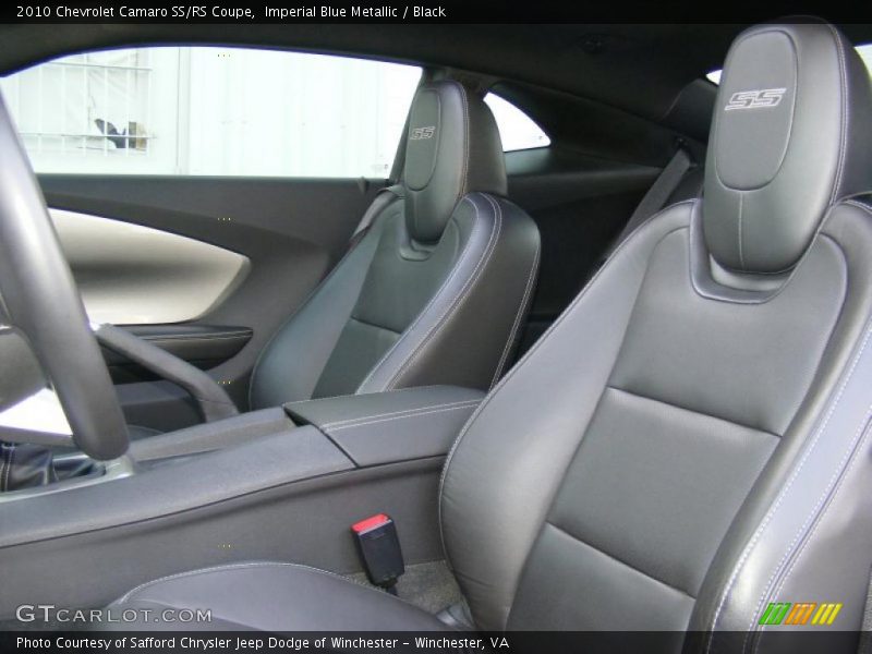 Imperial Blue Metallic / Black 2010 Chevrolet Camaro SS/RS Coupe