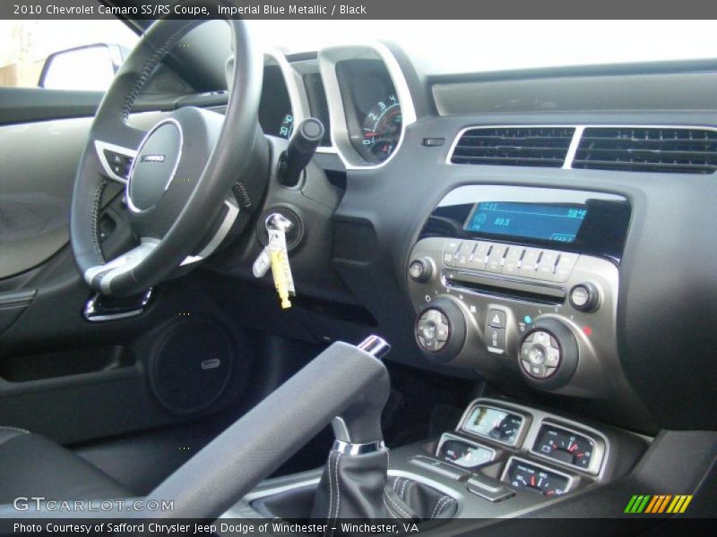 Imperial Blue Metallic / Black 2010 Chevrolet Camaro SS/RS Coupe