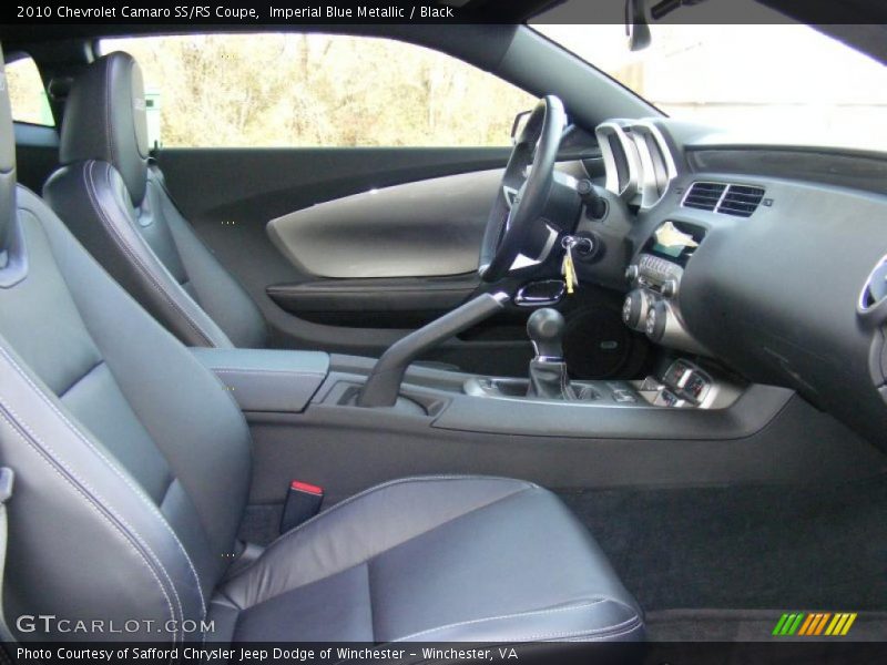 Imperial Blue Metallic / Black 2010 Chevrolet Camaro SS/RS Coupe